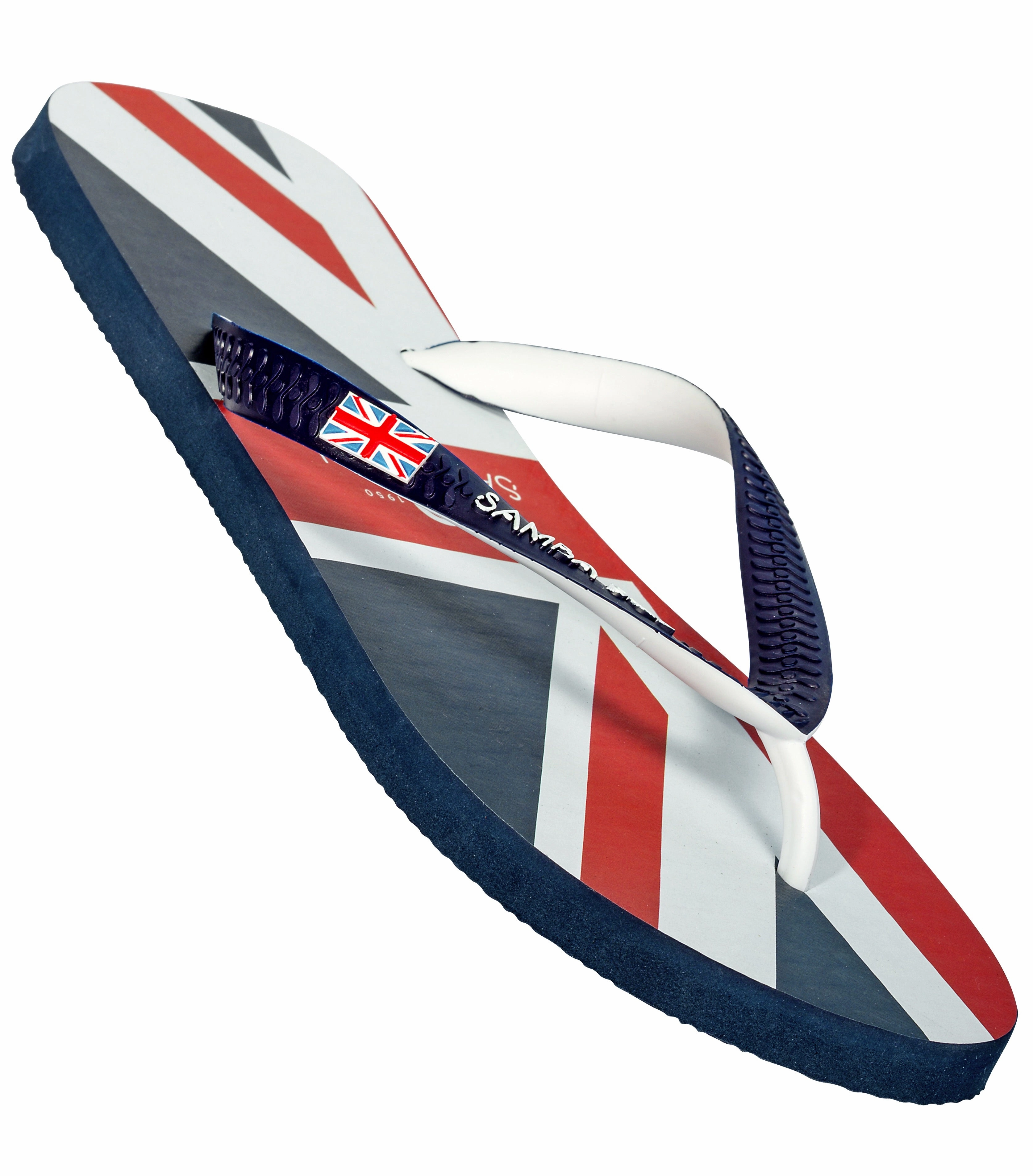Flip Flops With High Arch Samba Sol Men's Countries Collection Flip Flops - England