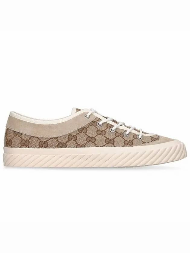 Rhinestones For Sneakers Gucci GG Canvas Low Top Sneakers Beige