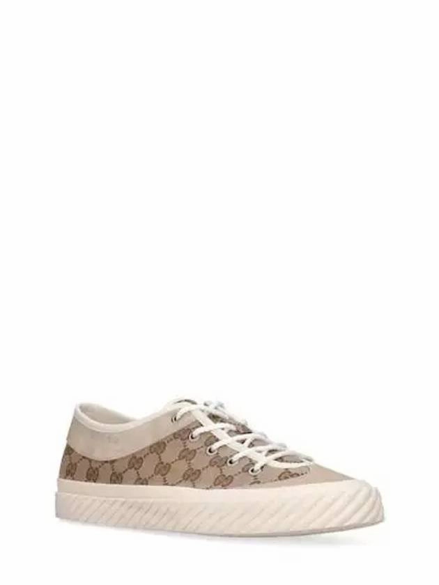 Gucci GG Canvas Low Top Sneakers Beige Aldo Shoes Sneakers