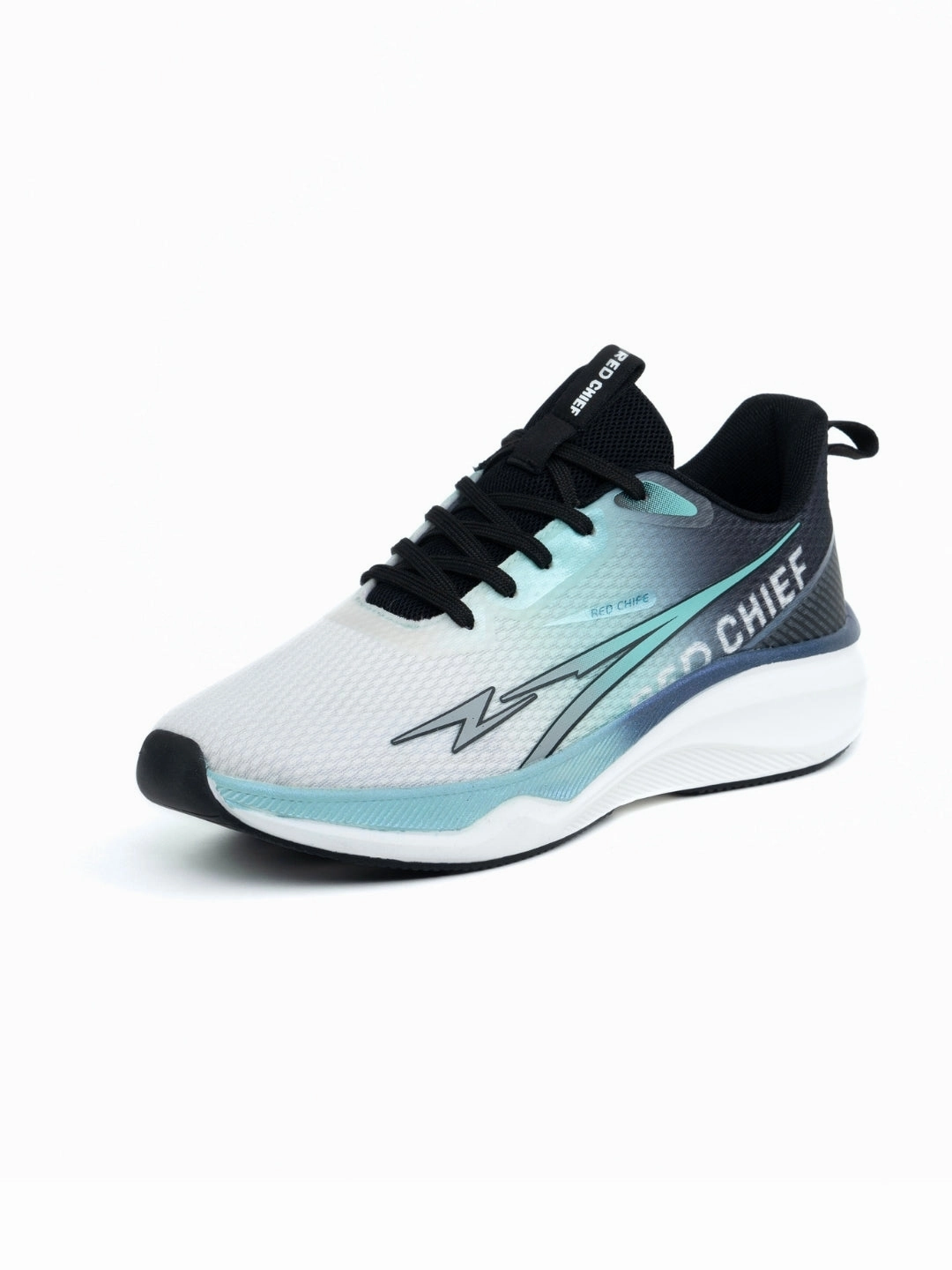 Red Chief Sports Black-Gray Running Shoes For Men R1714 F021 Best Running Shoes With Ankle Support