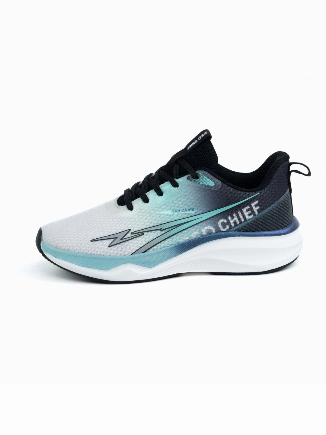 Red Chief Sports Black-Gray Running Shoes For Men R1714 F021 Best Shoes To Run Long Distance