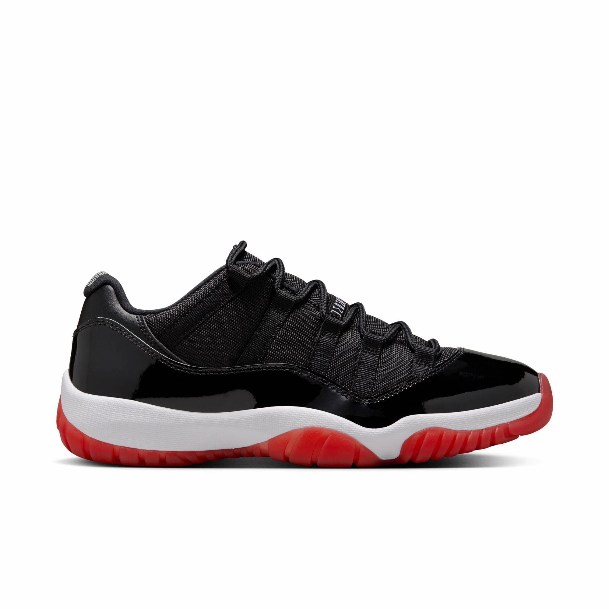 Air Jordan 11 Retro Low Black/varsity Red-white FV5104-006 Nike Huarache Basketball Shoes