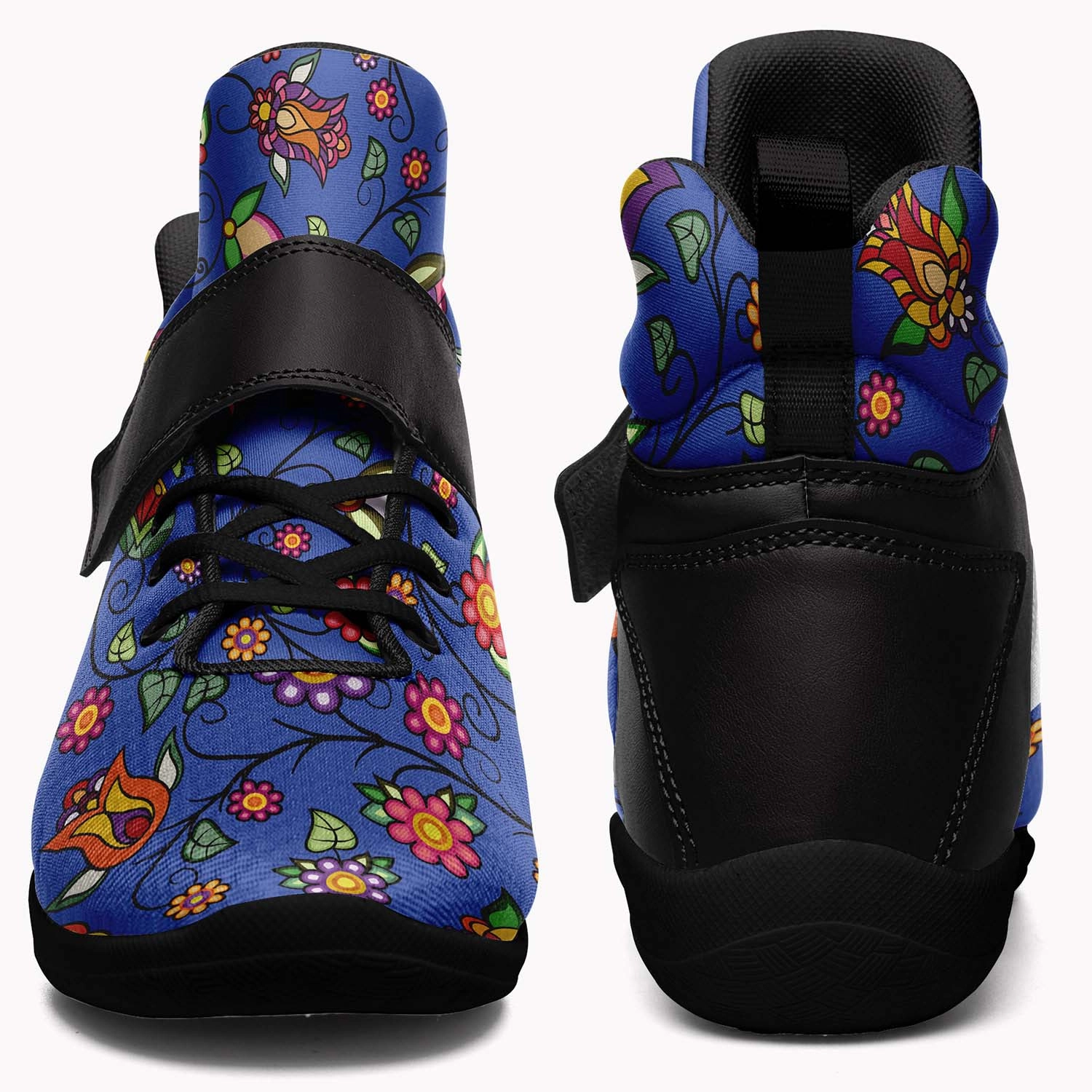 2019 Basketball Shoes Heartbeat Petals Blue Ipottaa Basketball / Sport High Top Shoes - Black Sole