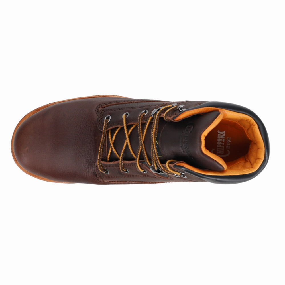 Serious Plus 6 Inch Waterproof Composite Toe MetGuard Puncture Resisting Lace Up Work Boots Work Boots On Sale