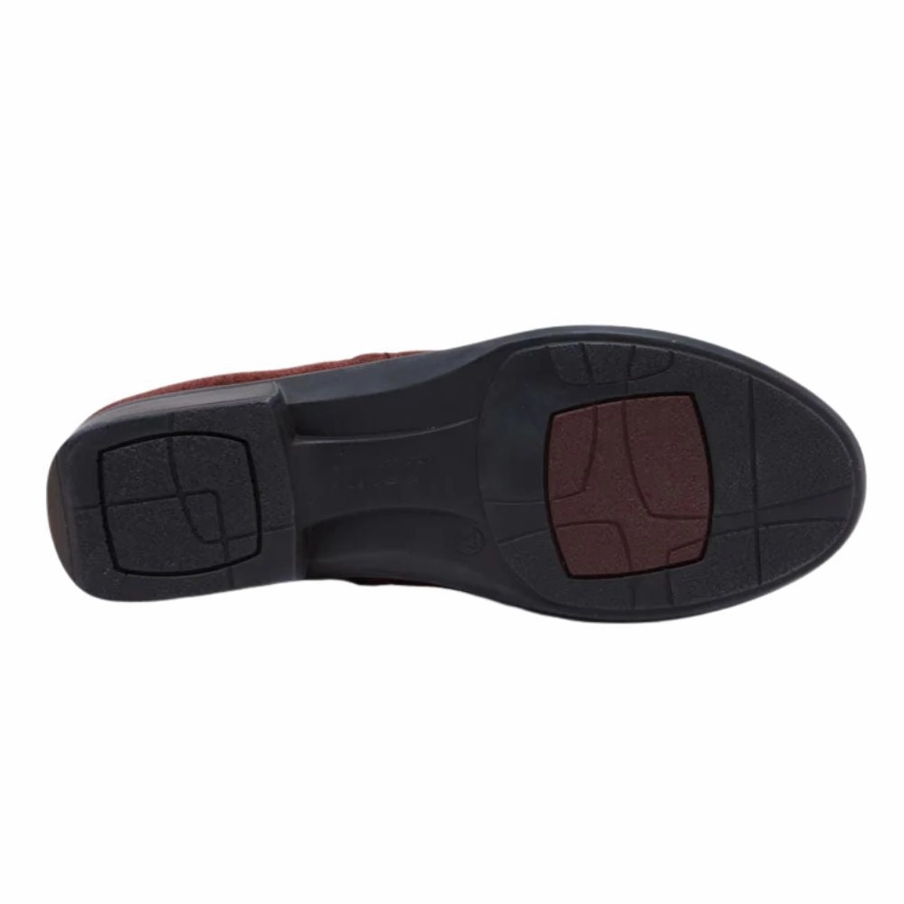 Helm | Suede | Cabernet 6 Inch Heel Ankle Boots