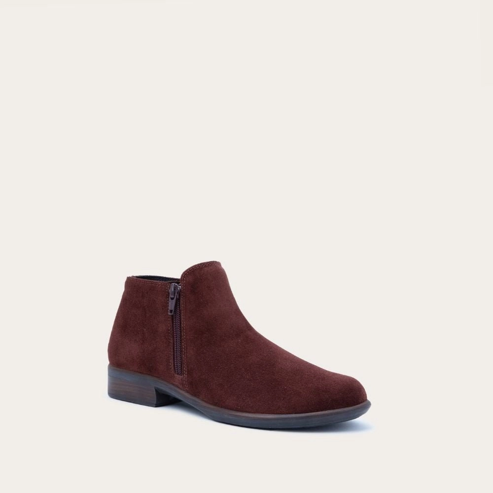 Best Warm Ankle Boots Helm | Suede | Cabernet