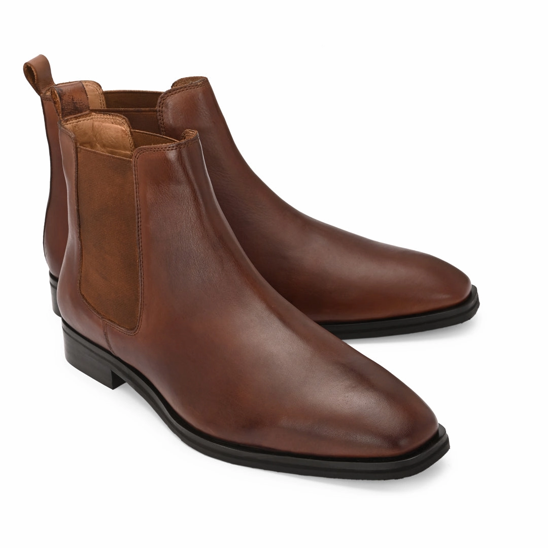 Chelsea Boots Australia Tasmania Handcrafted Elegance Tan Leather Chelsea Boots