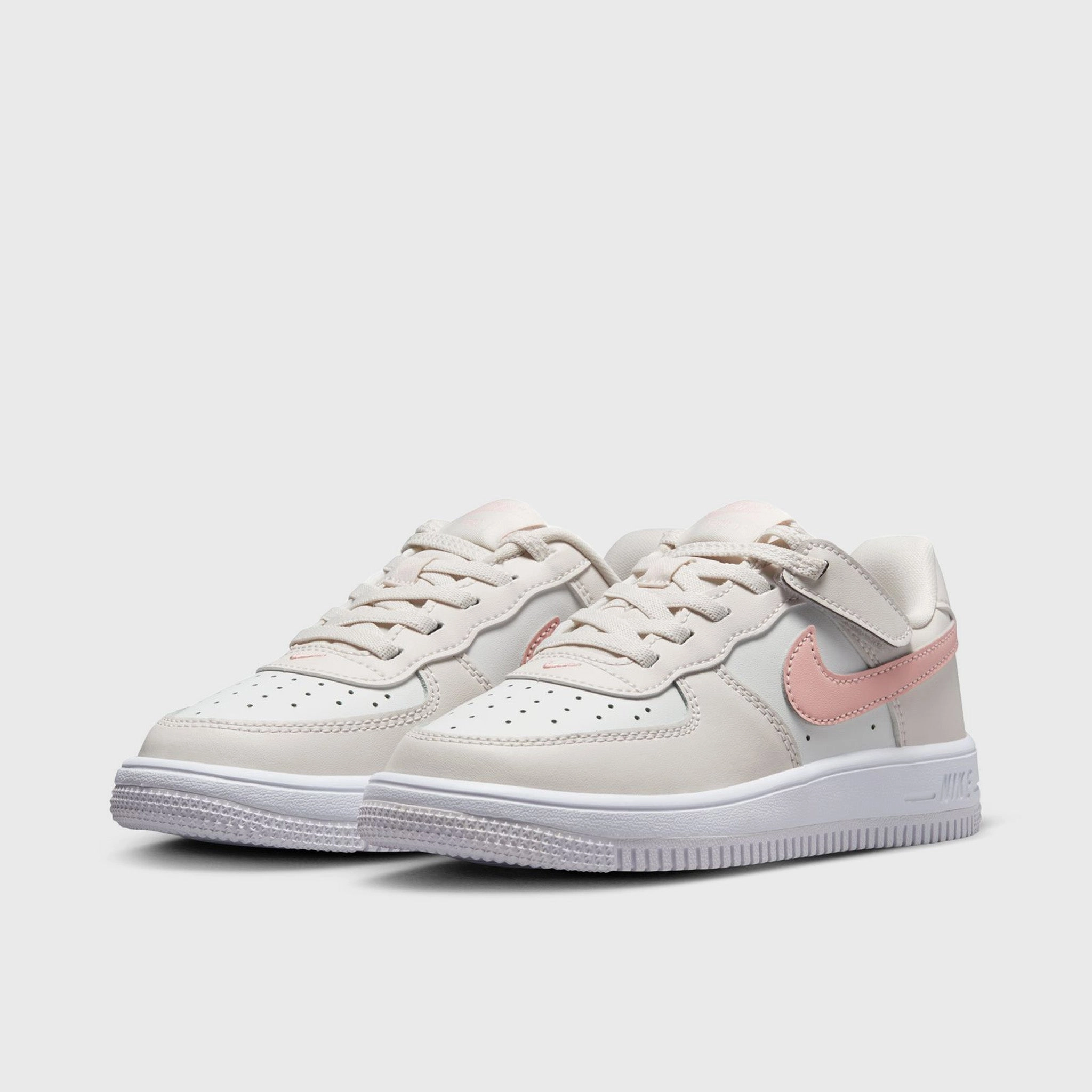 Nike Neon Shoes Nike Air Force 1 Low EasyOn PS Phantom / Echo Pink - Summit White
