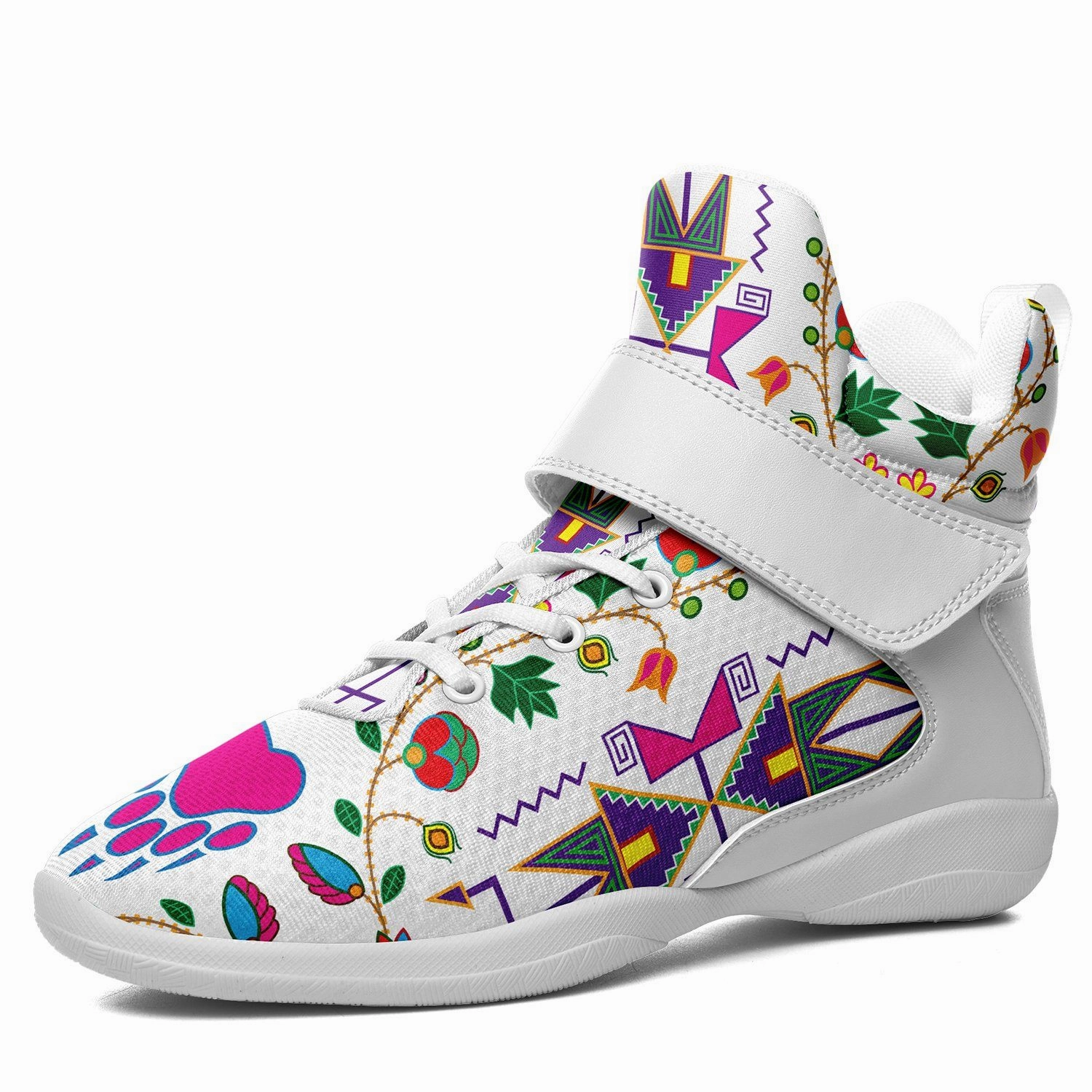 Tier List Basketball Shoes Geometric Floral Fall White Ipottaa Basketball / Sport High Top Shoes