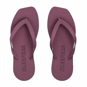 High Platform Burgundy Synonym Flip Flop