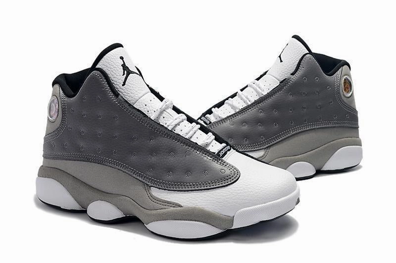 Nike Air Jordan Men 13 Retro Atmosphere Grey Basketball Men Sale Best Basketball Shoes Under 50