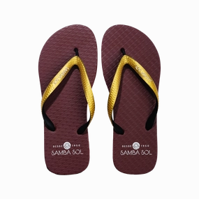 Lightest Weight Flip Flops Samba Sol Men's Beach Collection Flip Flops - FSU Florida State