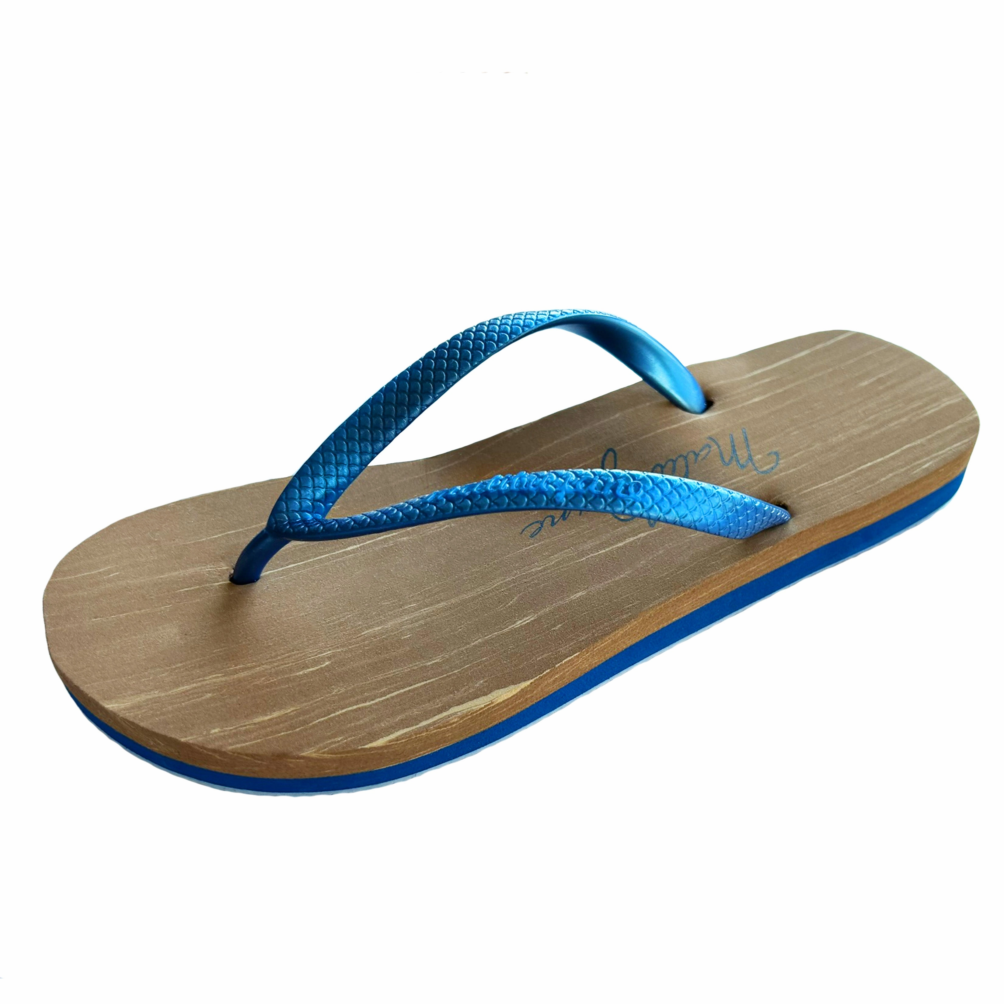 Best Memory Foam Flip Flops HUNTINGTON FLIP FLOPS WOOD NAVY