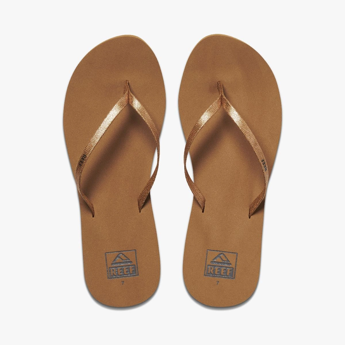 Custom Logo Flip Flops CI4791 - BLISS NIGHTS COPPER