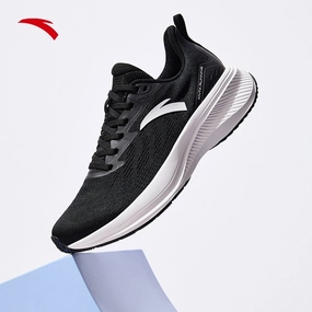 Snow Hiker Boots ANTA WOMEN Easy run Running Shoes 1224B5534-5- Black (Kasut Larian)