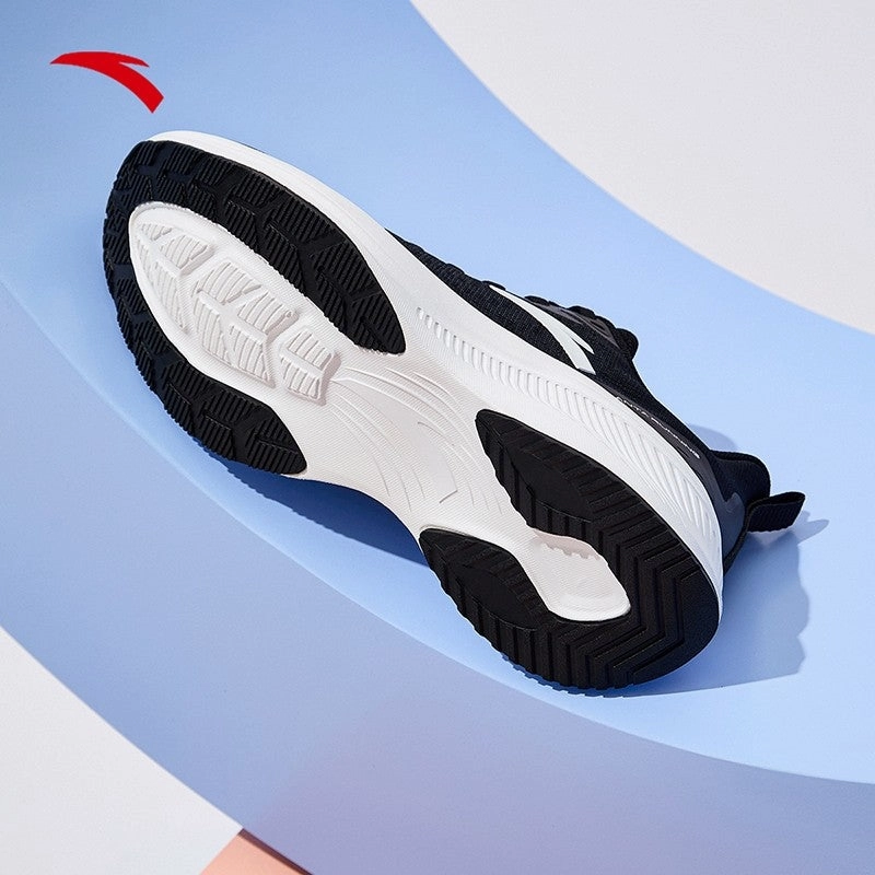 ANTA WOMEN Easy run Running Shoes 1224B5534-5- Black (Kasut Larian) Hjc Snow Boots