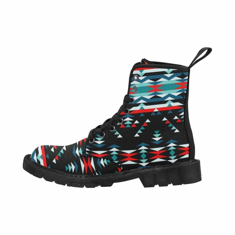 Combat Boot Repair Visions of Peaceful Nights Boots for Men (Black)