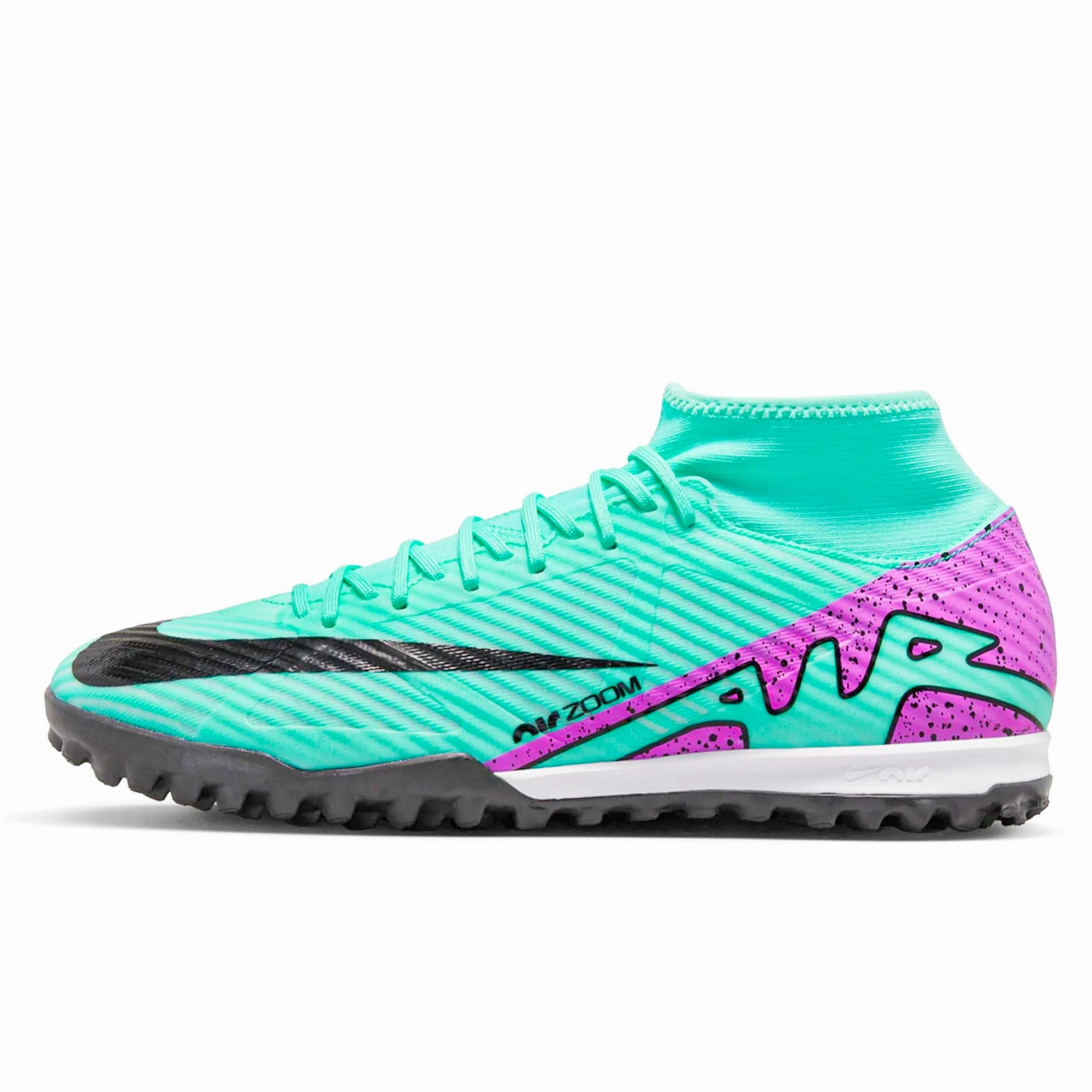 Nike Zoom Superfly 9 Academy Turf Soccer Shoes (Hyper Turquoise/Fuchsia Dream) Shoes Nike Wallpaper