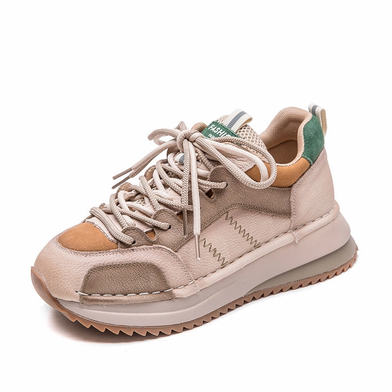 Suit Sneakers Women Stylish Quilted Leather Casual Sneakers