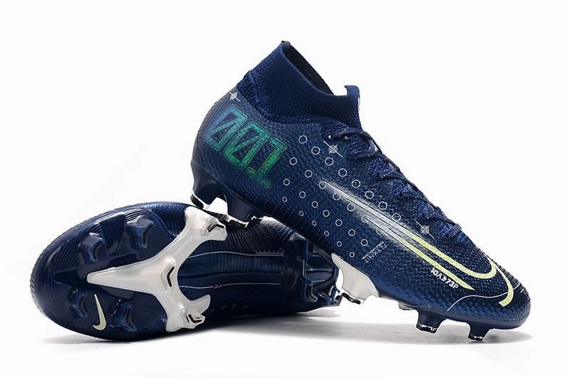 New Nike Dream Speed 13 Mercurial Superfly 7 Elite Flyknit 360 Soccer Cleats Shoes Dark Blue Nike Ag Soccer Shoes