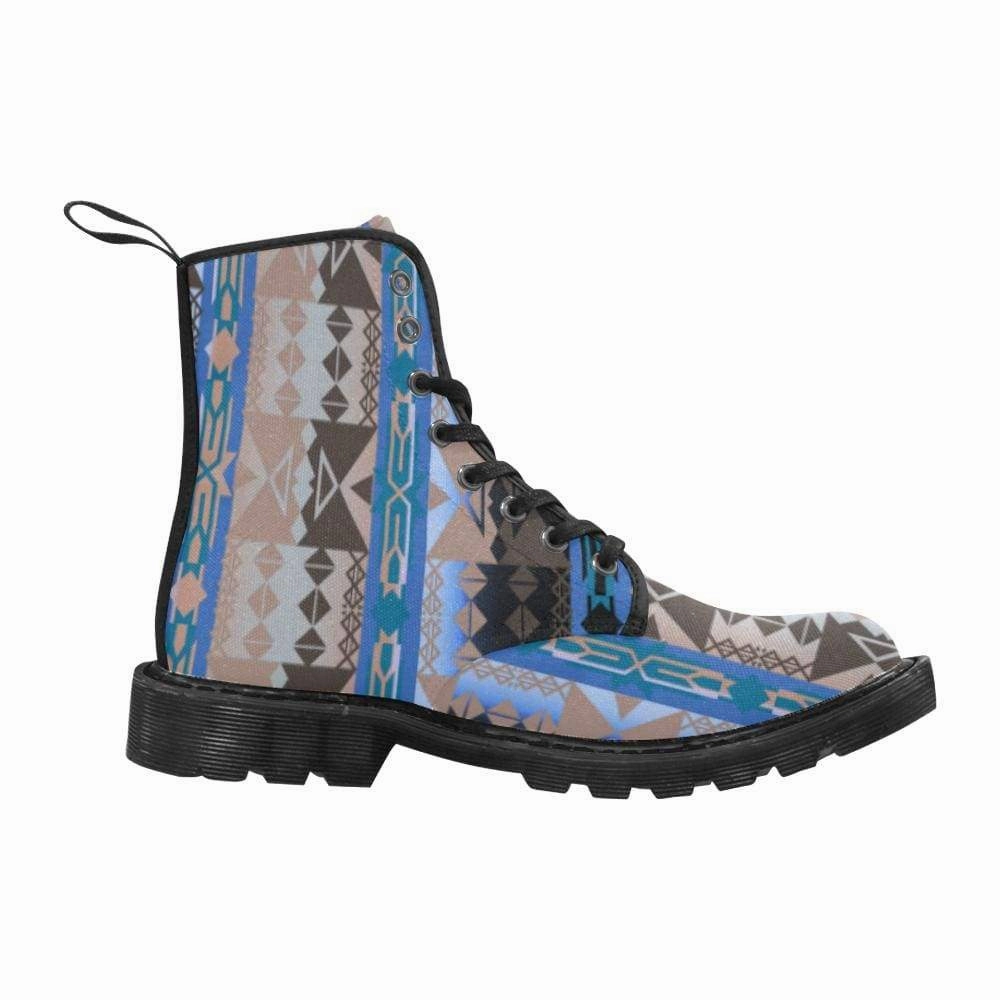 Inside the Paint Clan Lodge Boots for Men (Black) British Army Desert Combat Boots