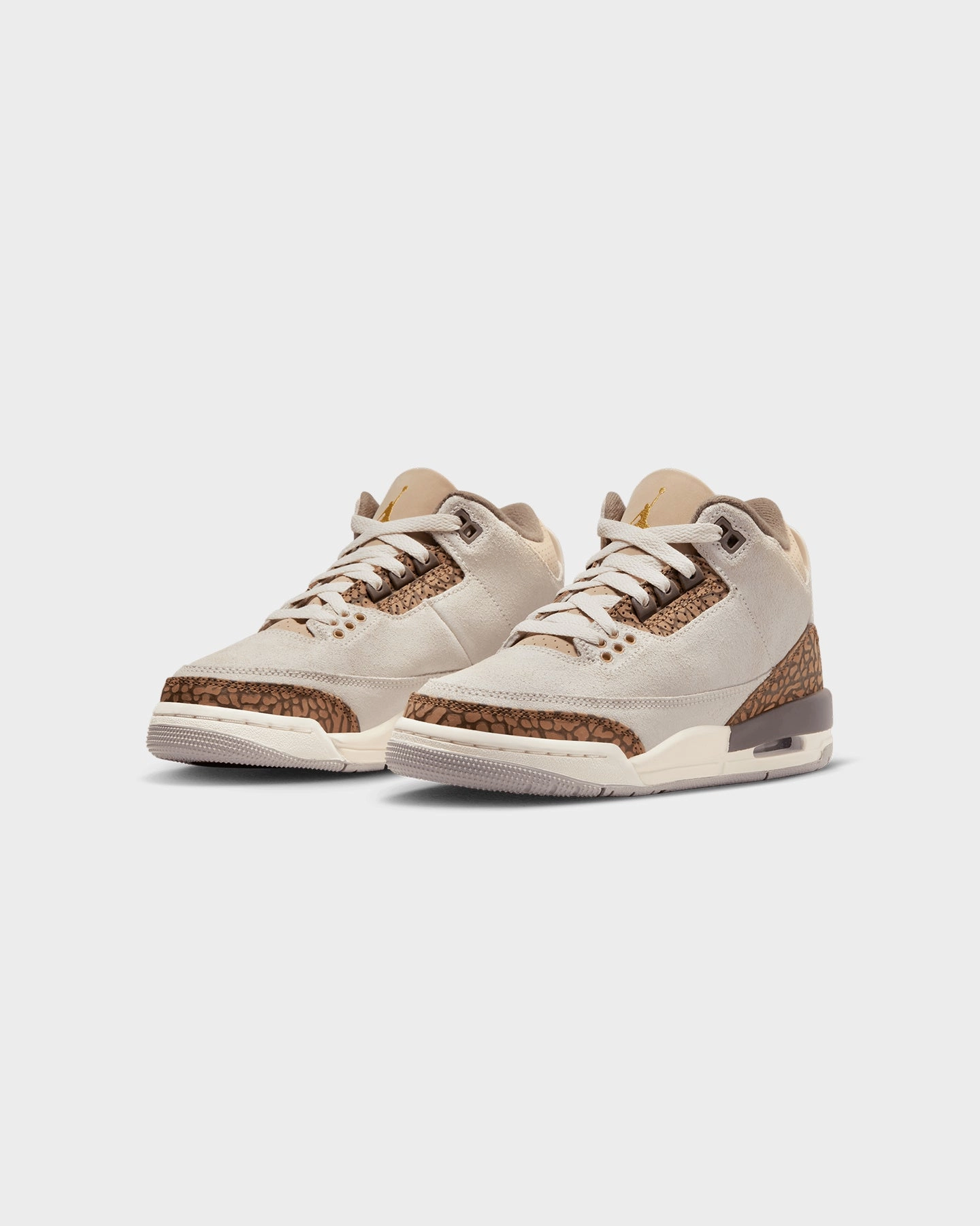 Comfortable Walking Shoe Comfy Stylish Walking Jordan Kids' Air Jordan 3 Retro "Palomino" (GS) Light Orewood Brown