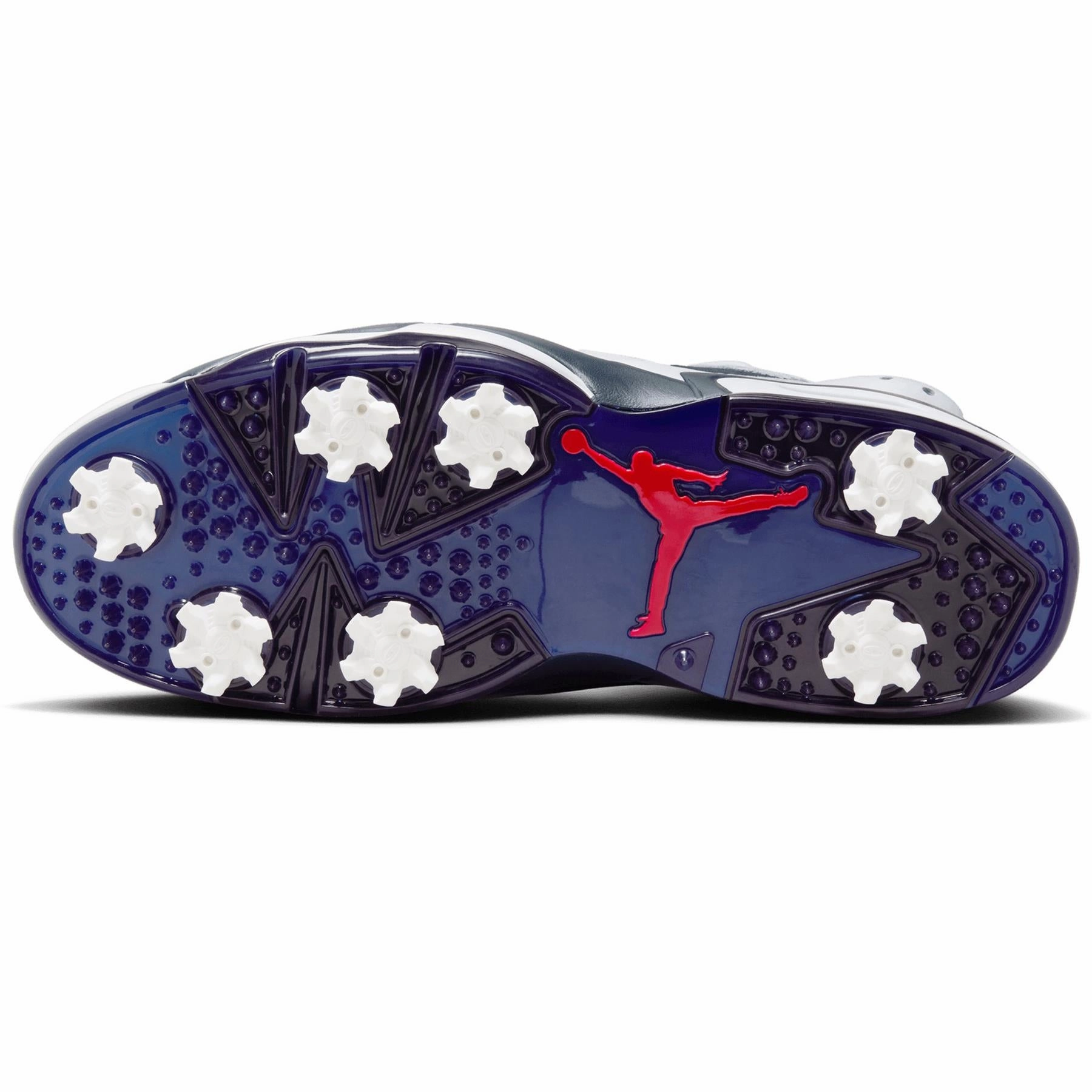 S2g Sl Golf Shoes Jordan Retro 6 G White/Midnight Navy/Varsity Red