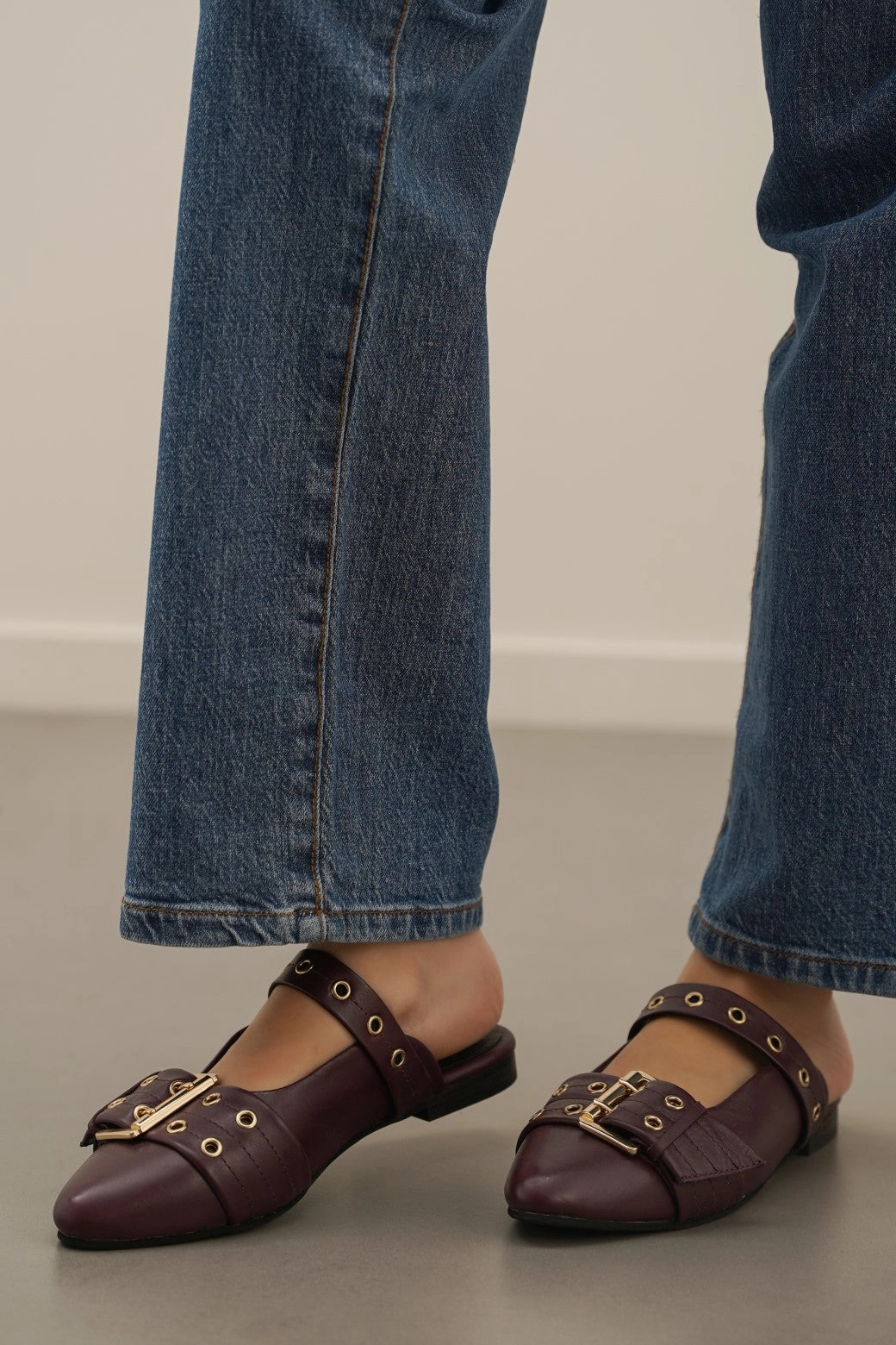 Spanish Mules Shoes STATEMENT LEATHER MULES