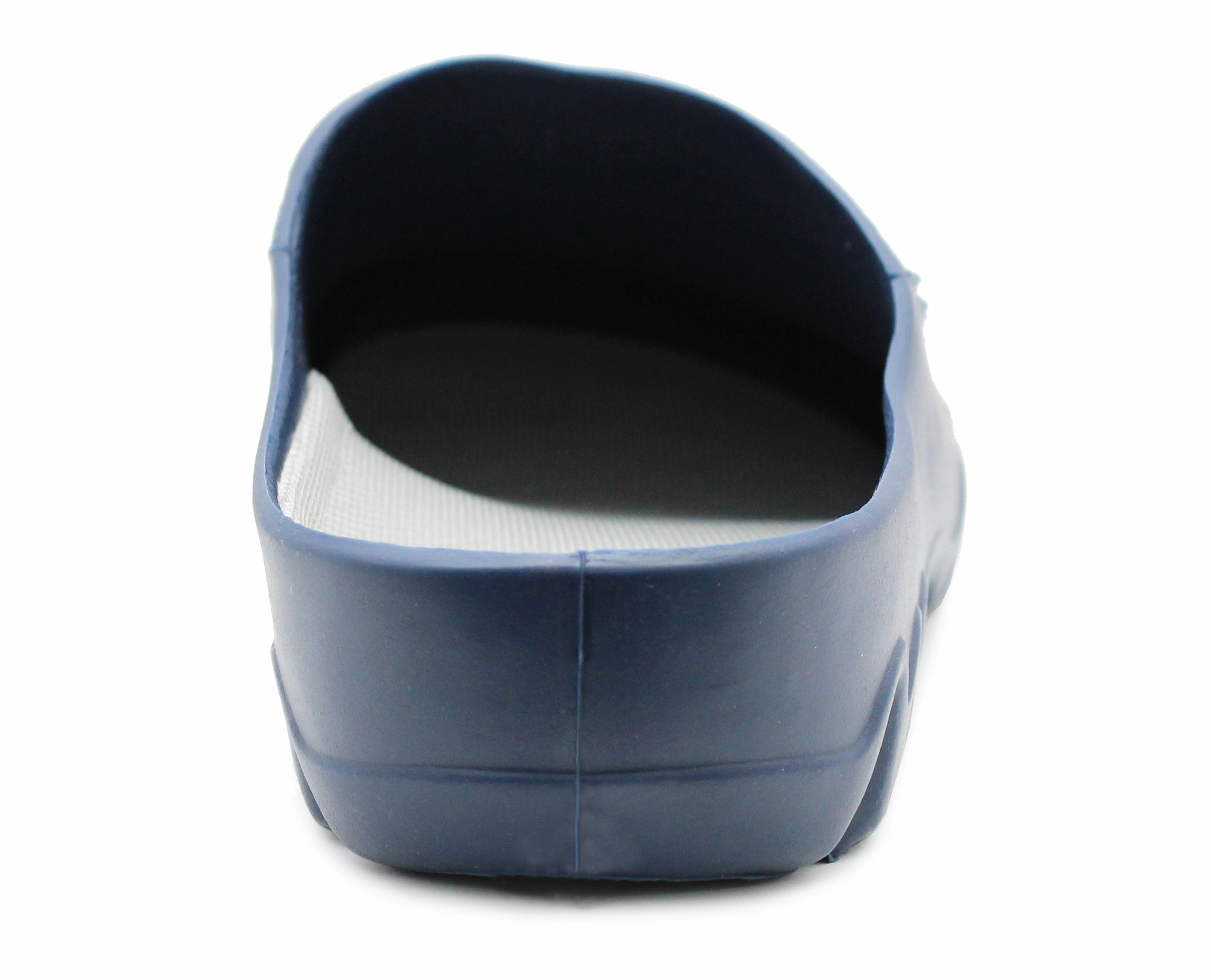 Sandal Clogs Mens Slip On Garden Clogs Navy Waterproof Backless Wellies Gardening Welly Slides Water Shoes