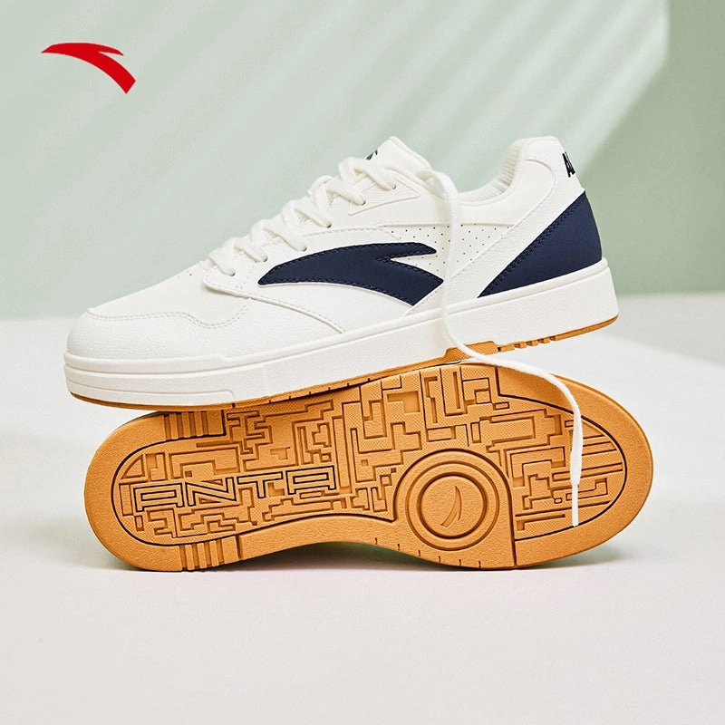 ANTA Men Lifestyle X-game Shoes Skateboard shoes 9124B8009-3 -White/Blue (Kasut Kasual Lelaki) Sneakers And Tights