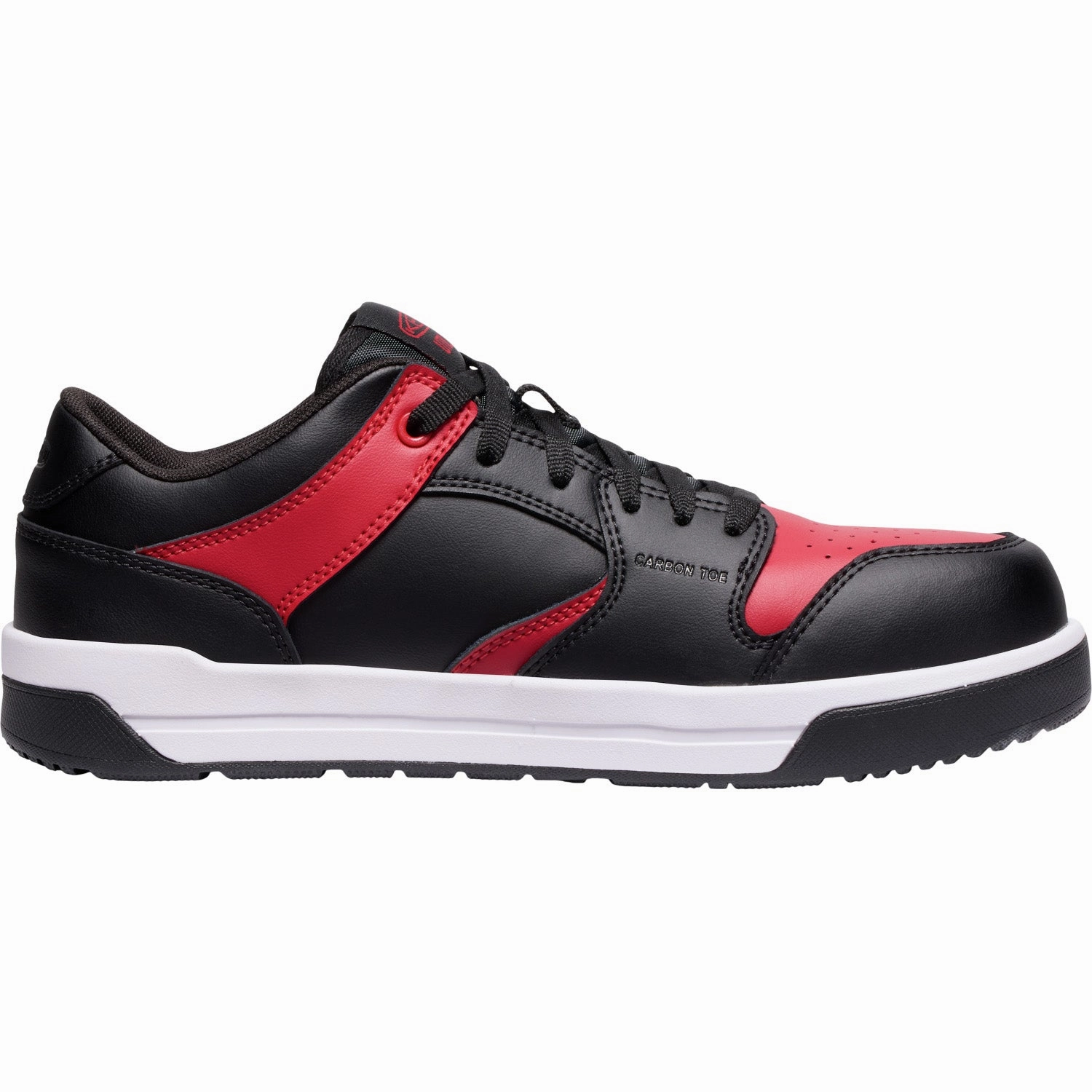 Hauler Work Boots Keen Utility Mens Overton CT Salsa/Black Leather Work Shoes