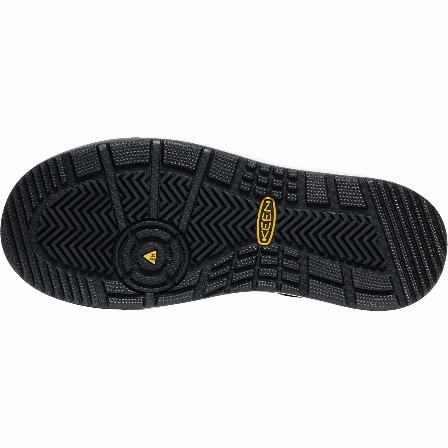 Keen Utility Womens Overton CT Star White/Black Leather Work Shoes Work Boots Aus