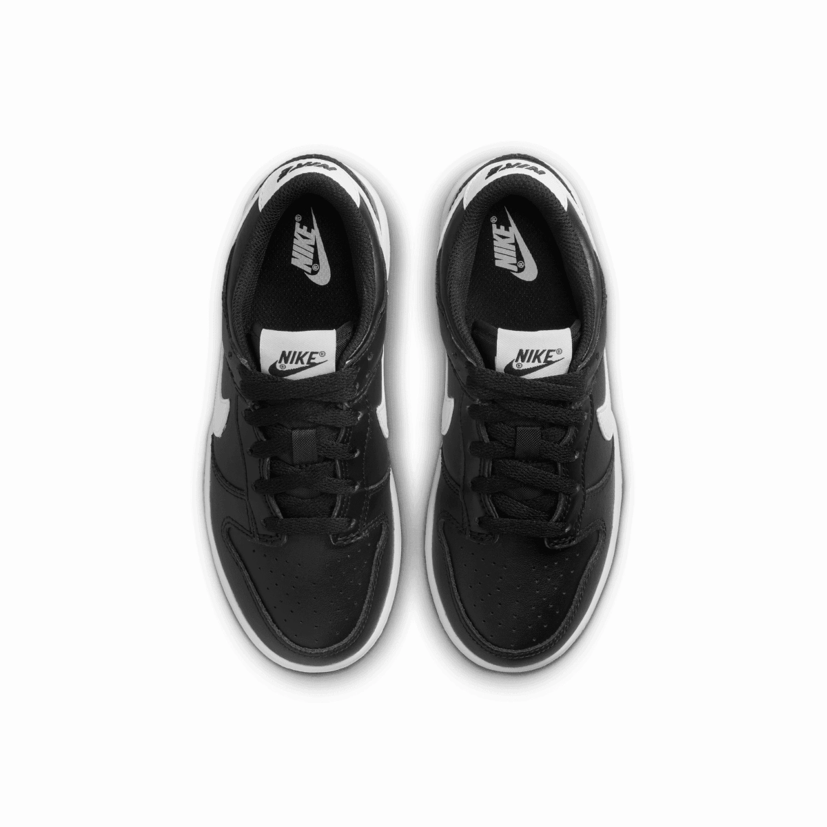 Kid's Dunk Low 'Black Panda 2.0' Nike Walking Shoes Wide Width