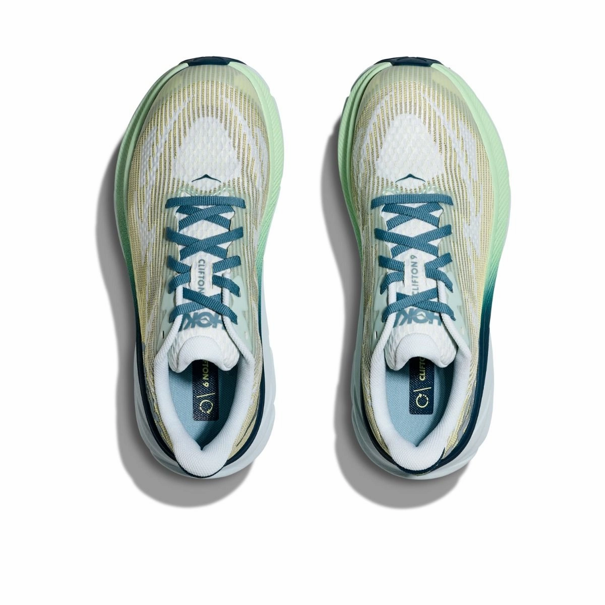 Kid's HOKA Clifton 9 - 1131170-DWL Walking Shoe For Women