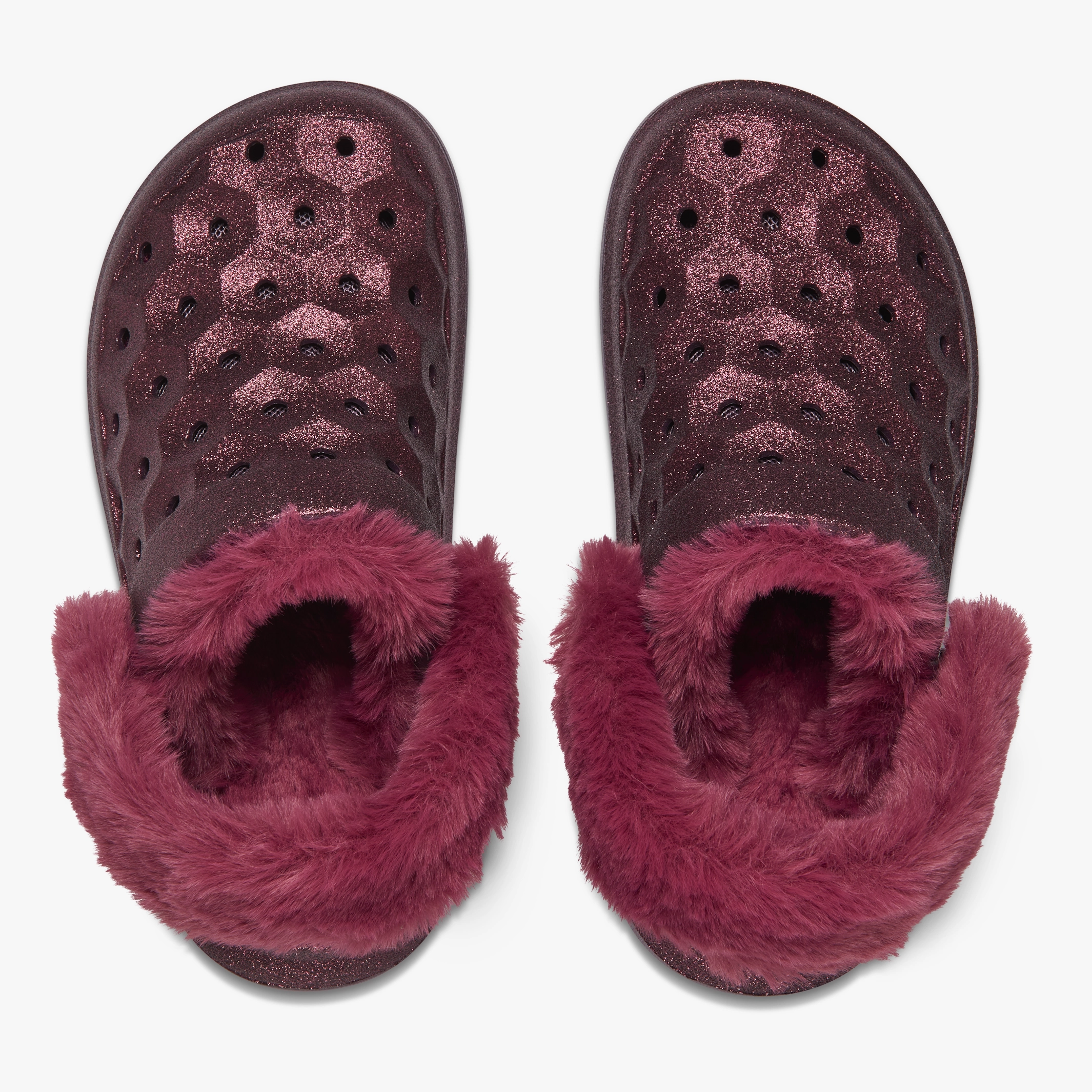 Kids' Varsity Lined Clog with Popinz  Glitter Smoking Clogs Arteries