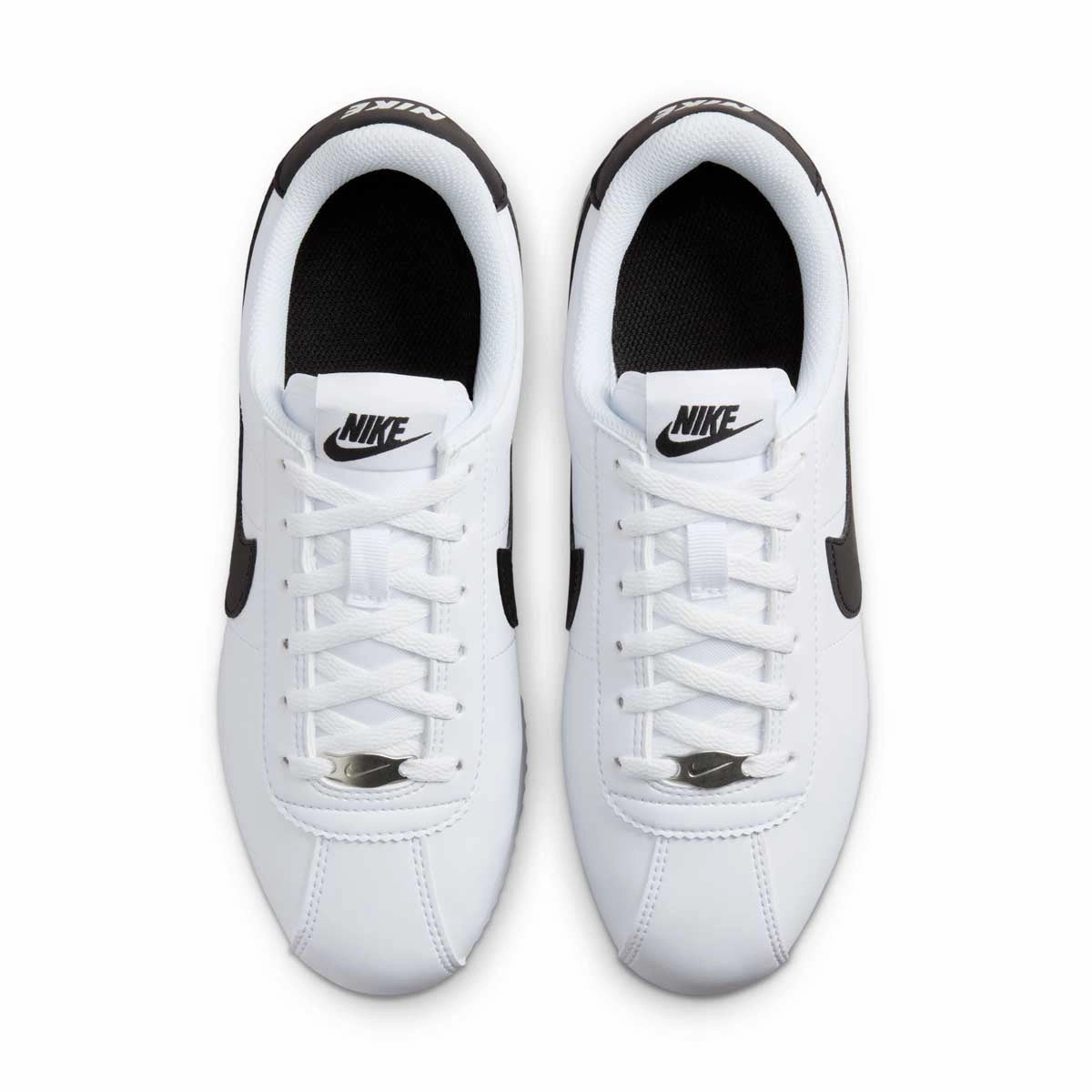 Kids Cortez 'White Black' Nike Indoor Track Shoes