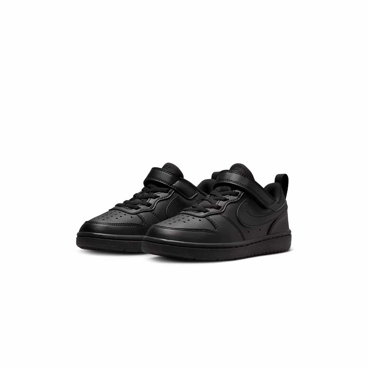 Nike Shoes At Nike Outlet Kids Court Borough Low Recraft 'Triple Black'
