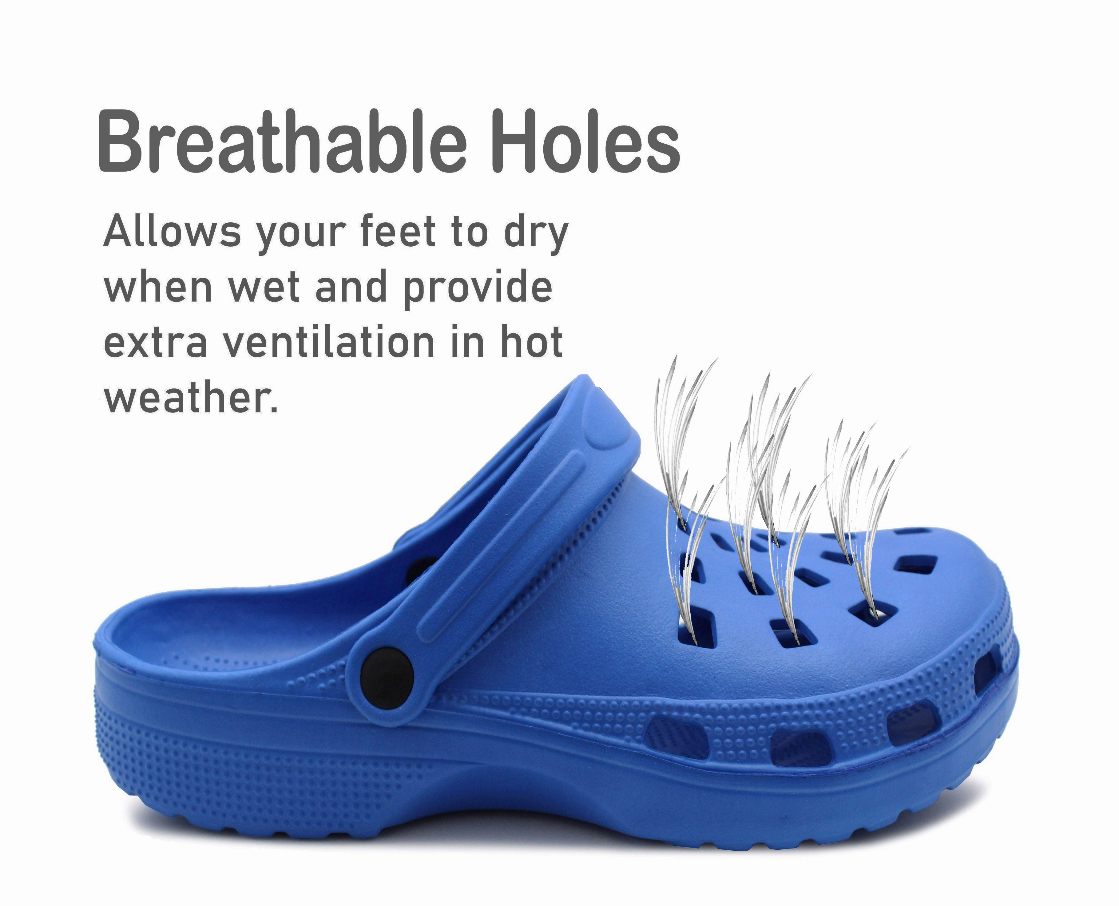 Pool Cartridge Filter Clogs Quickly Kids Unisex Navy Clogs Lightweight EVA Breathable Unisex Boys Girls Slip On Adjustable Garden Beach Pool Slides Sandals