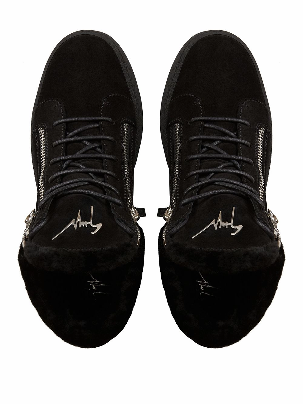 Wide Heel Ankle Boots Kriss Mid-Top Sneakers