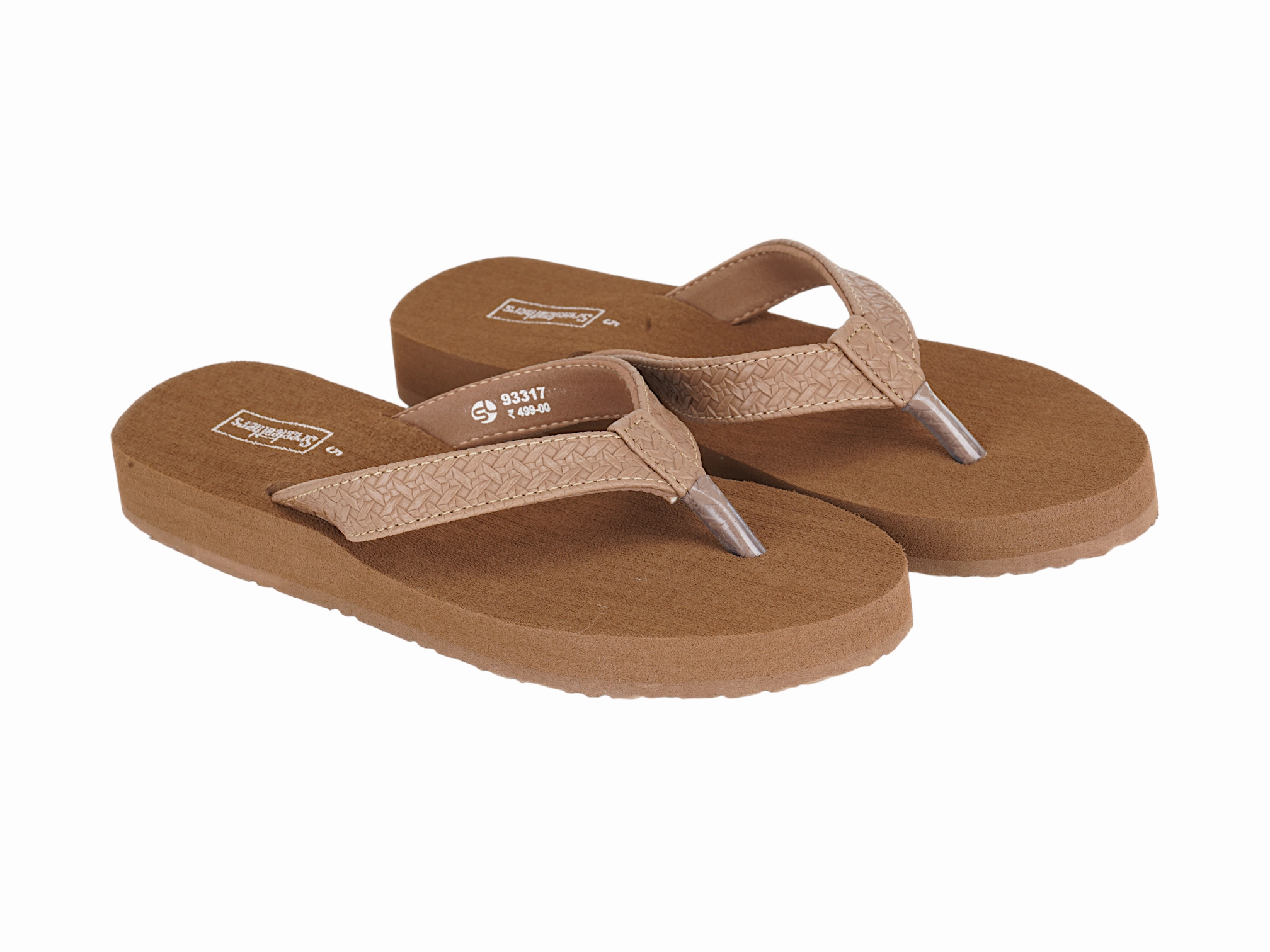 LADIES FLIP FLOPS 93321 Flip Flops Fabric Strap