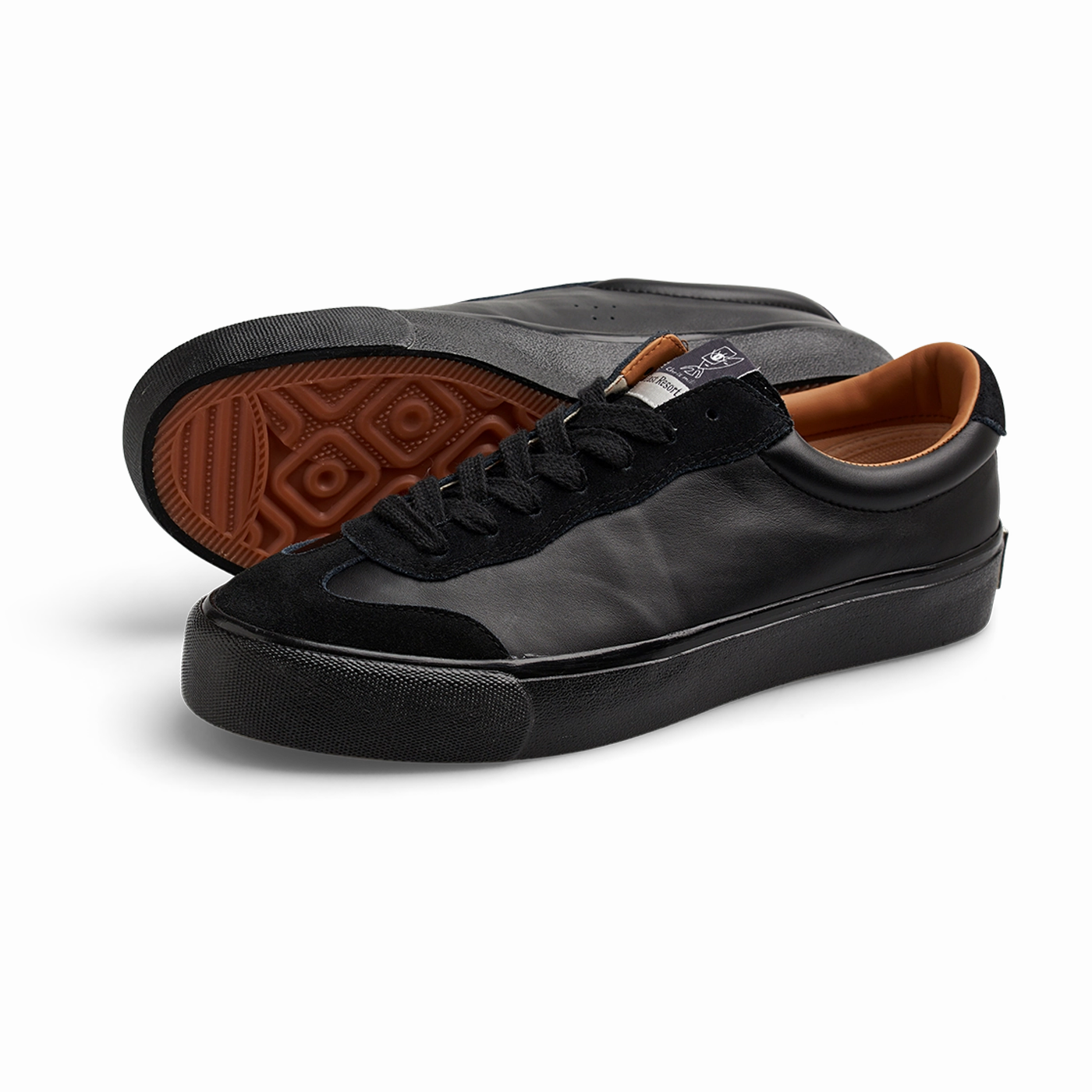 Last Resort Chris Milic VM004 Leather/Suede Black Black Shoes Cloudfoam Skate Shoes