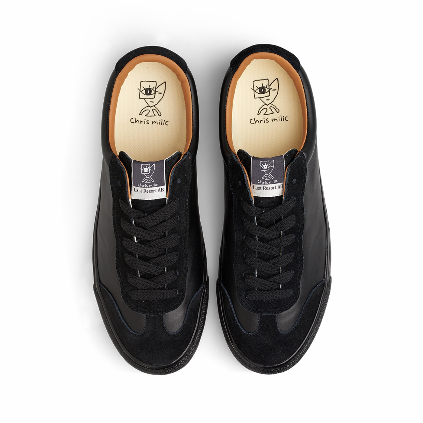 Last Resort Chris Milic VM004 Leather/Suede Black Black Shoes Skate 2005