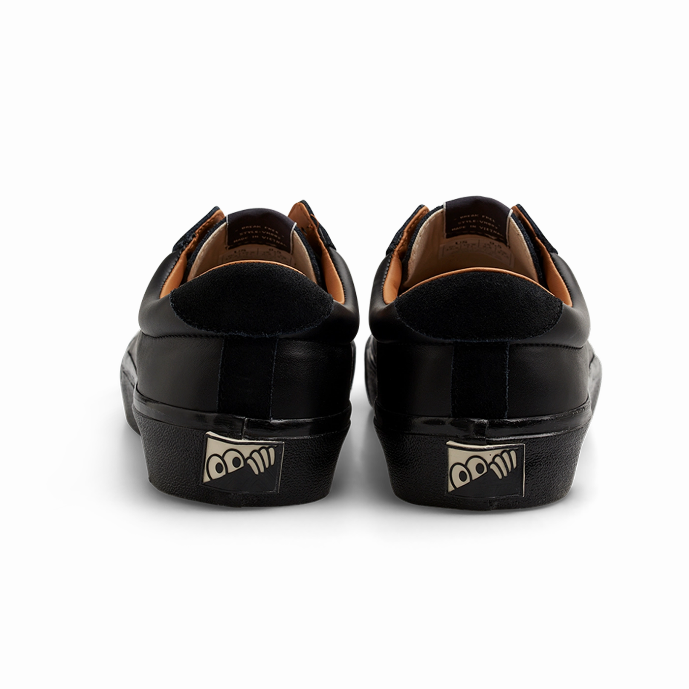 Kalis Skate Last Resort Chris Milic VM004 Leather/Suede Black Black Shoes