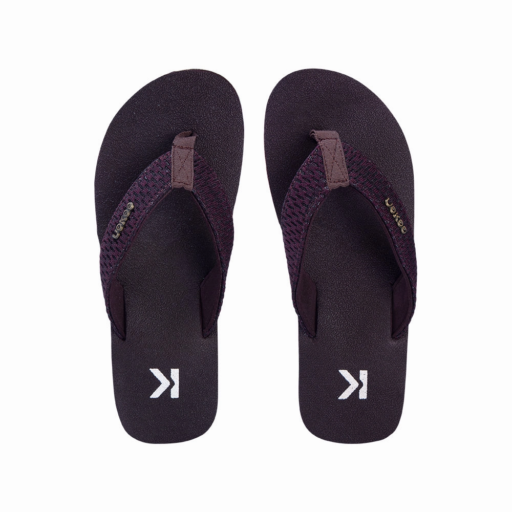 Eeken EFBG2016 Brown Lightweight Everyday Flip Flops For Men Most Comfortable Waterproof Flip Flops