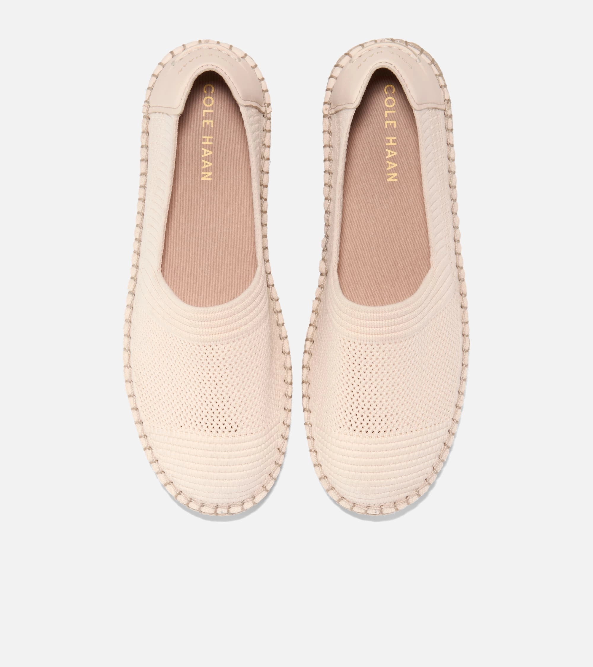 Cole Haan Women's Cloudfeel Espadrille II Slip-On Loafers Alaskan Rain Boots