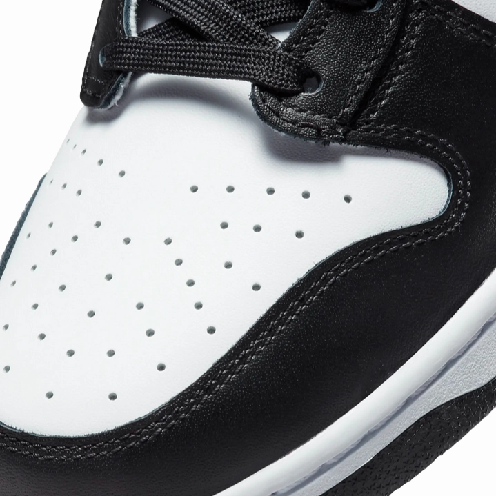 Nike scarpa sneakers alta da uomo Dunk High Retro DD1399-105 bianco-nero Rodman Nike Shoe