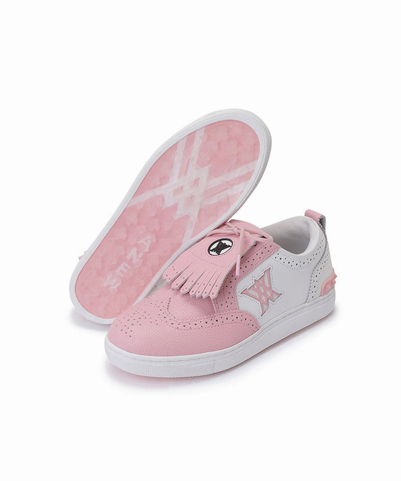 ANEW Golf: Saint Tassel Shoes - Pink Zg Spikeless Golf Shoes
