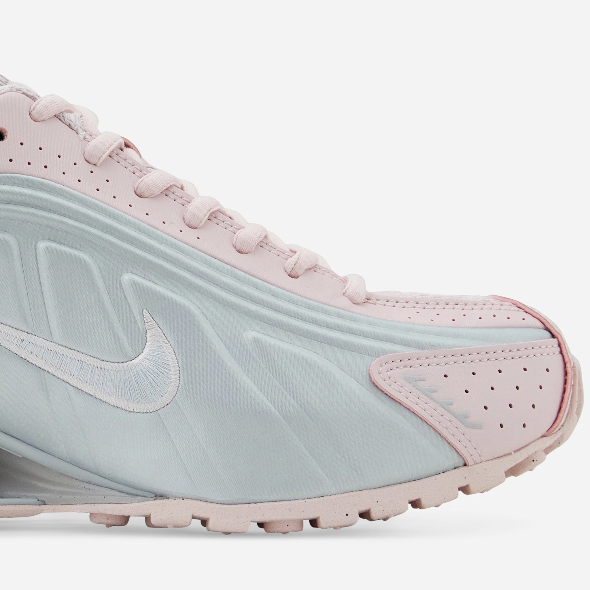 Nike Shoes Jordans Women's Shox R4 Barely Rose | Metallic Platinum