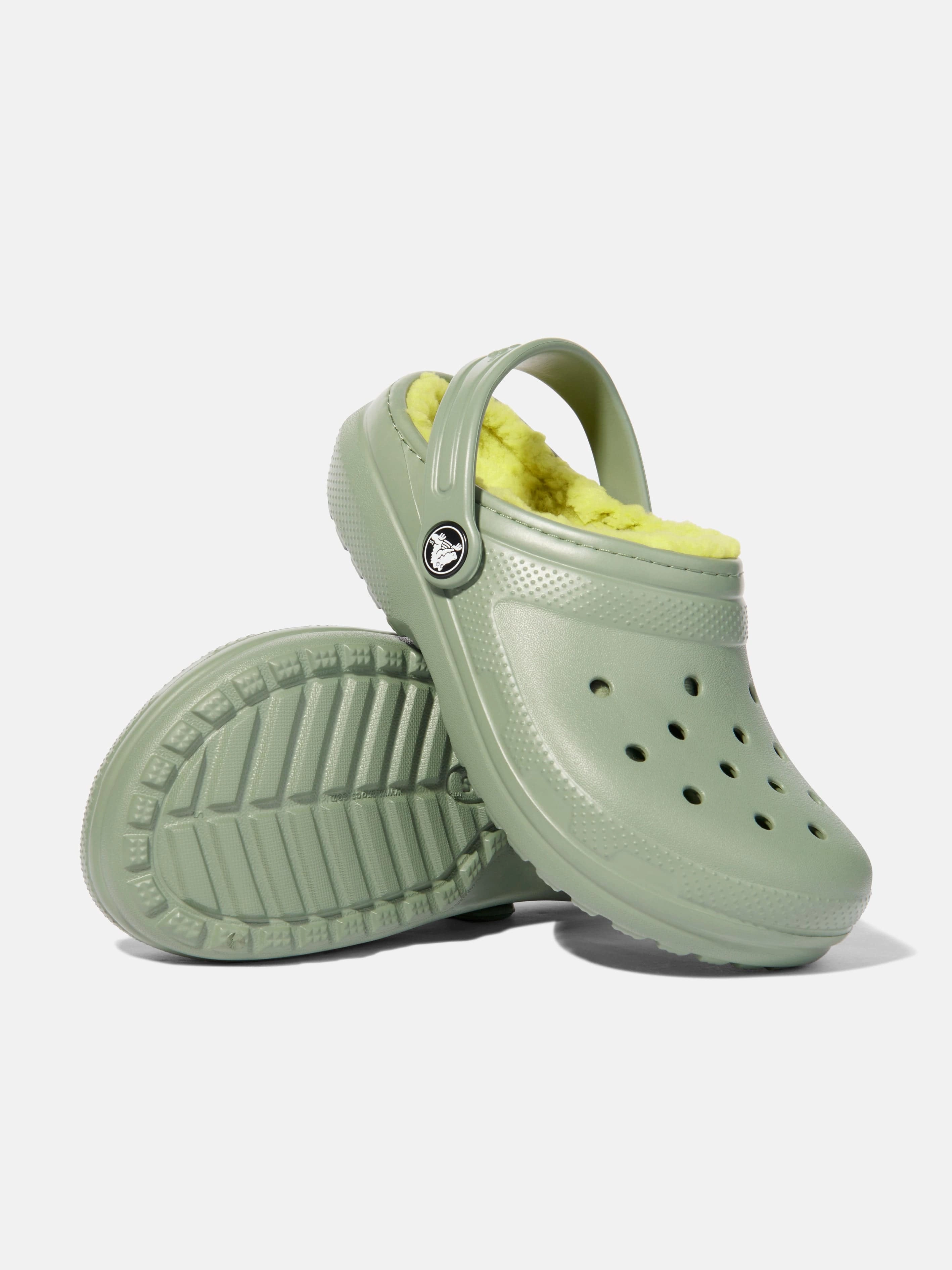 Toilet Clogs Every Few Days Crocs Kids Classic Lined Clog in Green