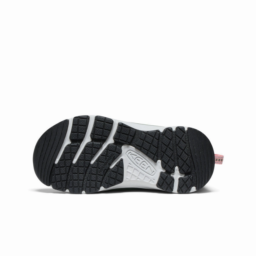 Moccasin Snow Boots Little Kids' Skua Waterproof Winter Boot  |  Dark Forest/Rose Elegance